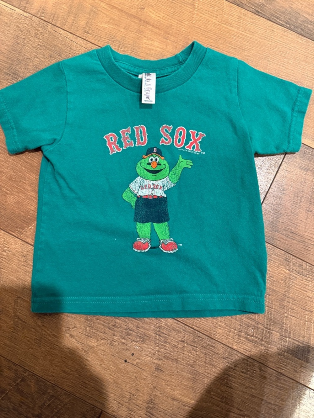 Green Red Sox Mascot Tee